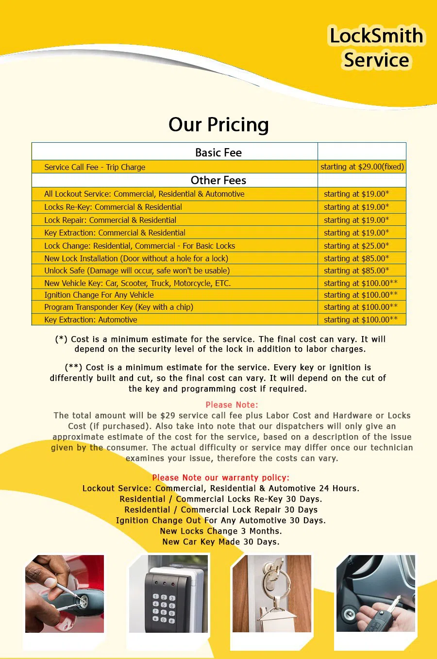 Locksmith Service Baltimore MD Baltimore, MD 410-874-1099